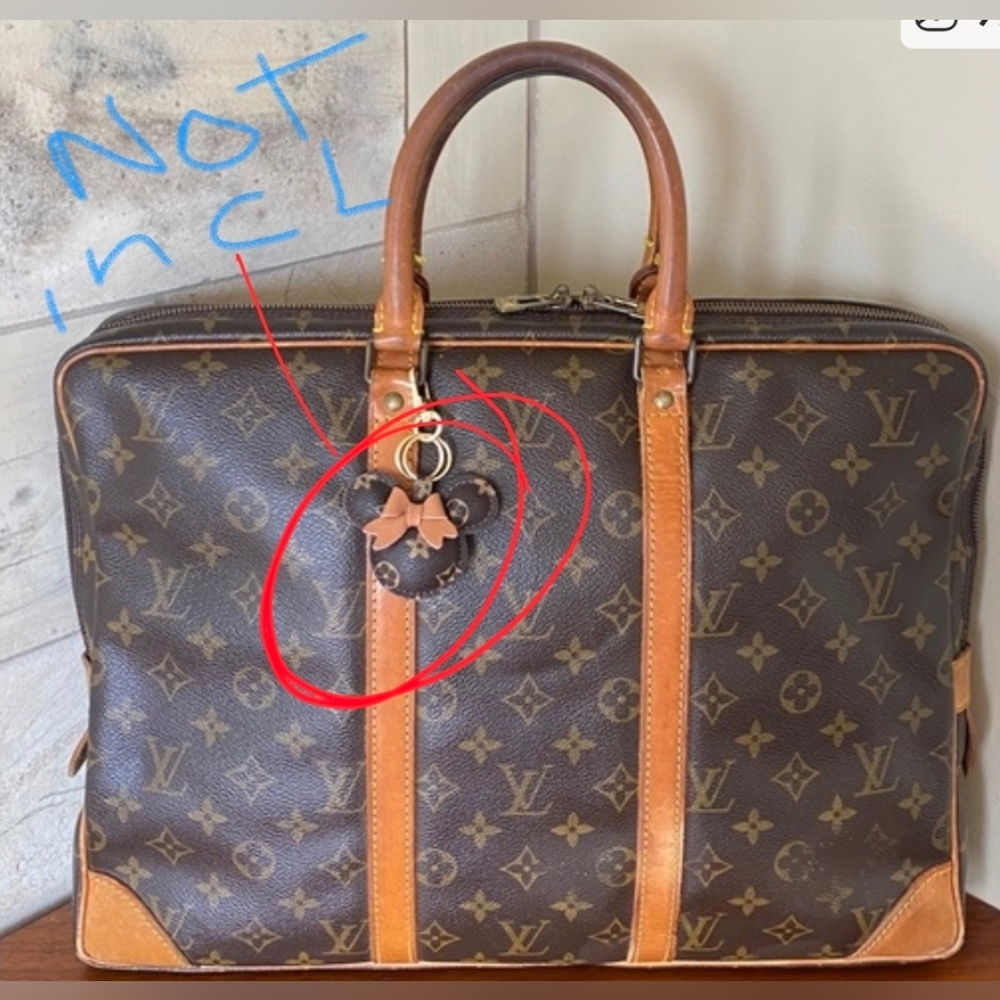Louis Vuitton Brown Monogram Satchel - Picture 9 of 10